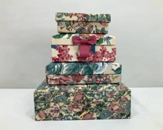 Fabric Jewelry Boxes