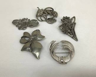 Seagull Pewter Brooches