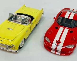 Diecast Model Cars, Convertible and Sports Coupe
