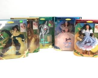 Mattel Barbie Hollywood Legends "The Wizard of Oz" Dolls