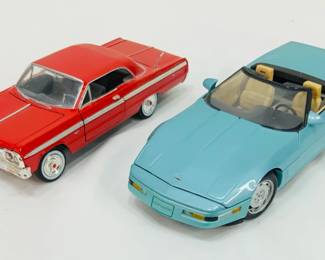 Diecast Coupe and Convertible Model Cars