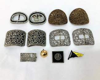 Shoe Buckles, Clips, Pins and Accessories