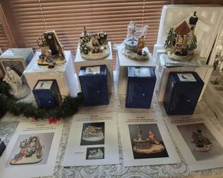 Hummel Christmas figurines -- all new in box