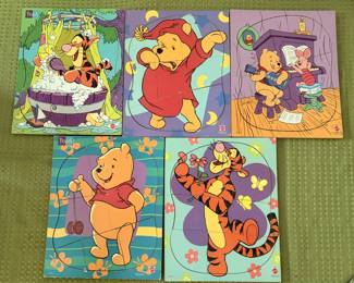 Winnie the Pooh chunky puzzles set