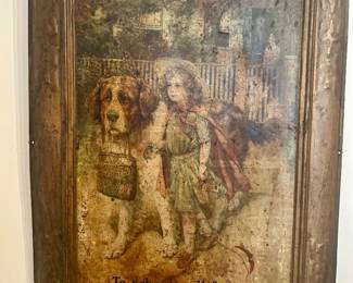 #6 antique Grape Nuts advertising sign 21” by 30”, no rust just age appropriate wear, $85. text 704-607-6225 to purchase now