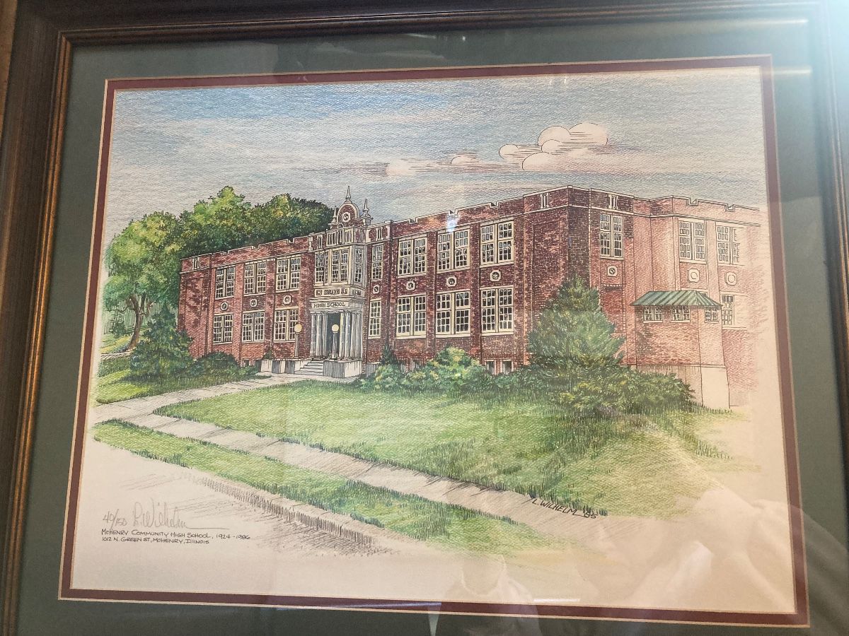McHenry High School by Lori Wilhelm