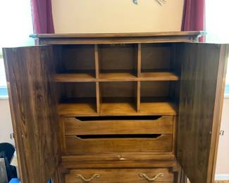 Traditional Solid Wood Armoire