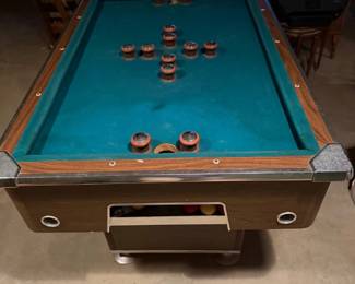 Bumper Pool Table