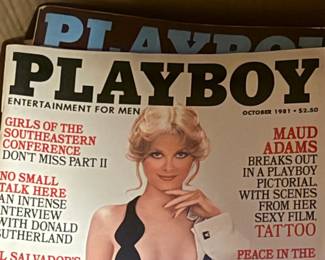 Playboy Magazines