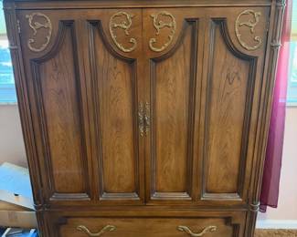 Traditional Solid Wood Armoire