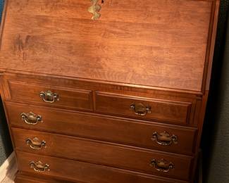 Ethan Allen Drop Front Desk