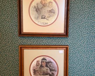 (2) Ben Hampton Prints