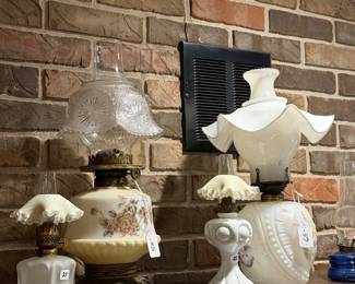 Several Old Oil Lamps  1 of 2