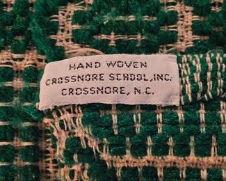 Handmade Coverlet from Cherokee, N.C.