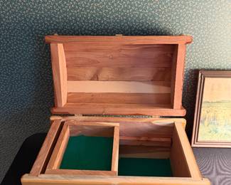 Compartment Wooden Box