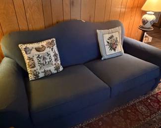 Navy Blue Sofa 