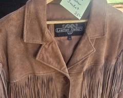 Women's Leather Gallery Fringed Leather Jacket