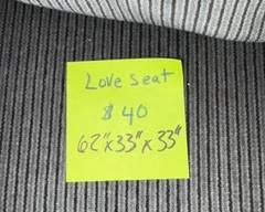 Loveseat messurements
