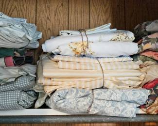 Many linens