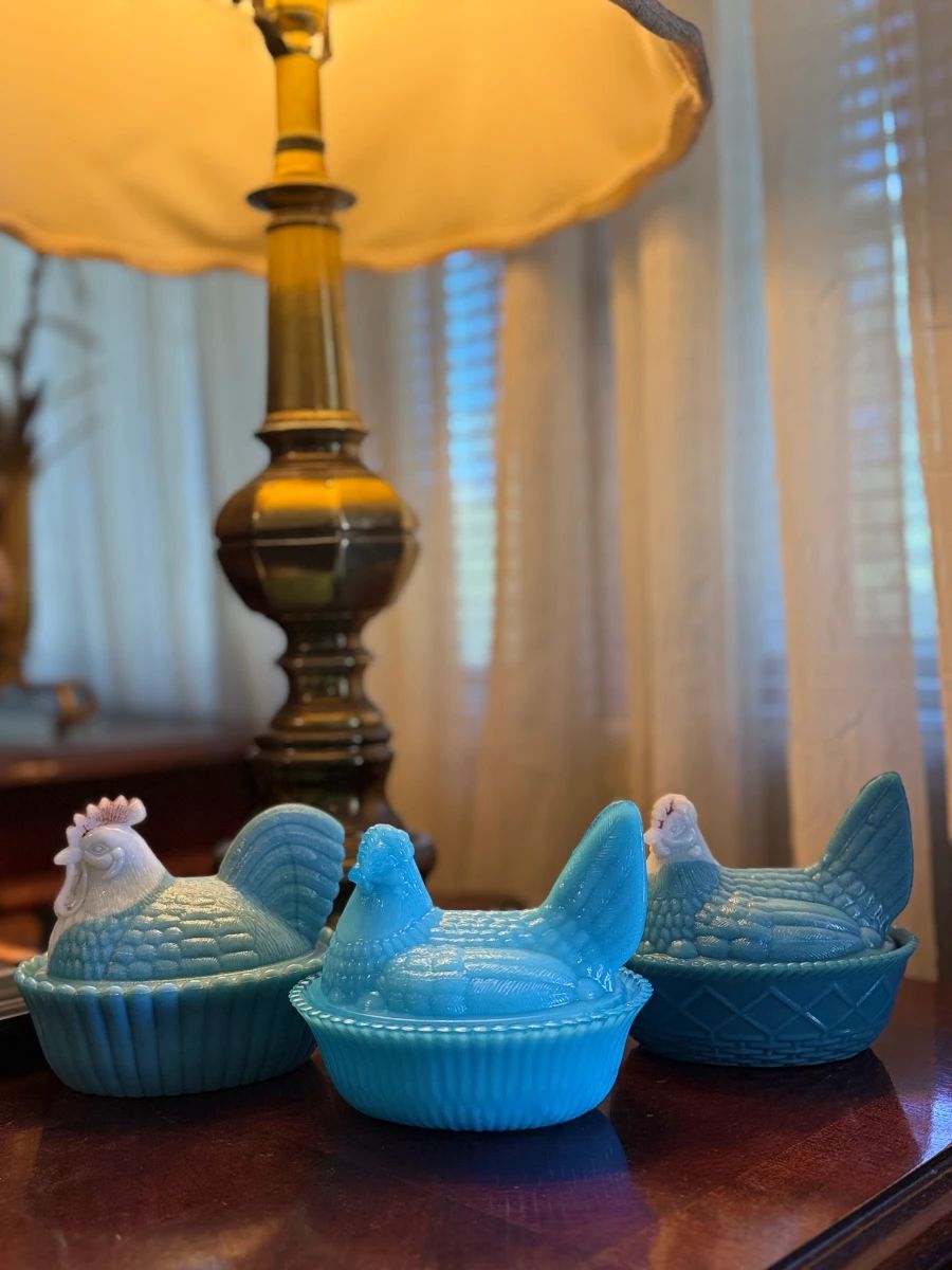 3  Blue Westmoreland Hens!