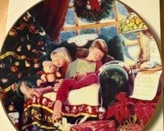 Tom Newsom plate – "Christmas Dreams" $15