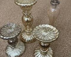 Battery operated plastic candle holders $25
