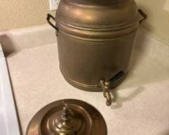 Vintage metal container $20