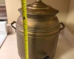 Vintage metal container $20