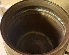 Vintage metal container $20