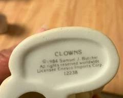 Precious Moments – 4 Clowns $20 (Set)