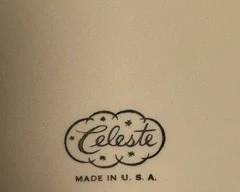Vintage Celeste dinnerware set- service for 4 $75