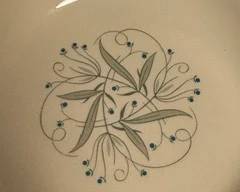 Vintage Celeste dinnerware set- service for 4 $75