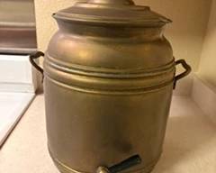 Vintage metal container $20