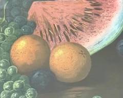 Vintage framed fruit still life print $30