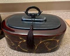 Asian-inspired storage boxes $30