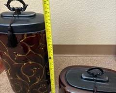 Asian-inspired storage boxes $30