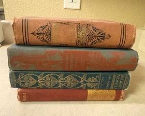4 vintage hardcover books $30