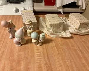 Precious Moments – 4 Clowns $20 (Set)