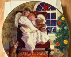 Plate – Angel and Children $12