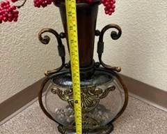Vase with branches & red berries $35