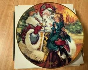 Plate – Santa Christmas 1994 $12