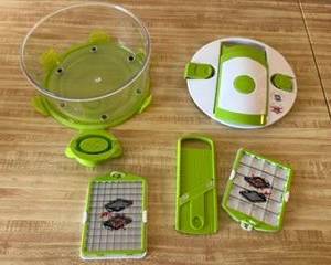 Multi-blade vegetable slicer set $12