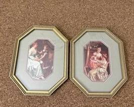 Pair of Framed Victorian prints $30