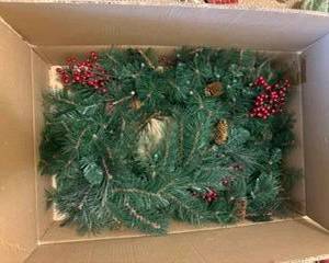Christmas greenery & swag picks $15