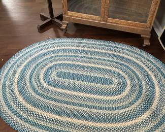 nice reversible braided rug