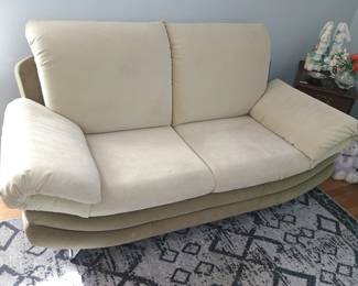 Italian Style Leather Sofa
