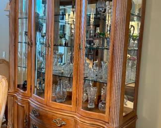 Bernhart Curio & Dining Table $4000
