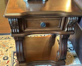 Ashley Alymere Rustic Brown Square End Table