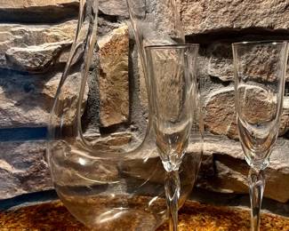 U-Shaped Wine Decanter