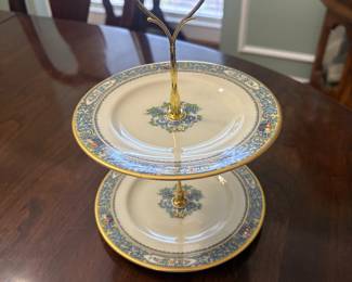 Lenox Autumn 2 Tier Serving Tray